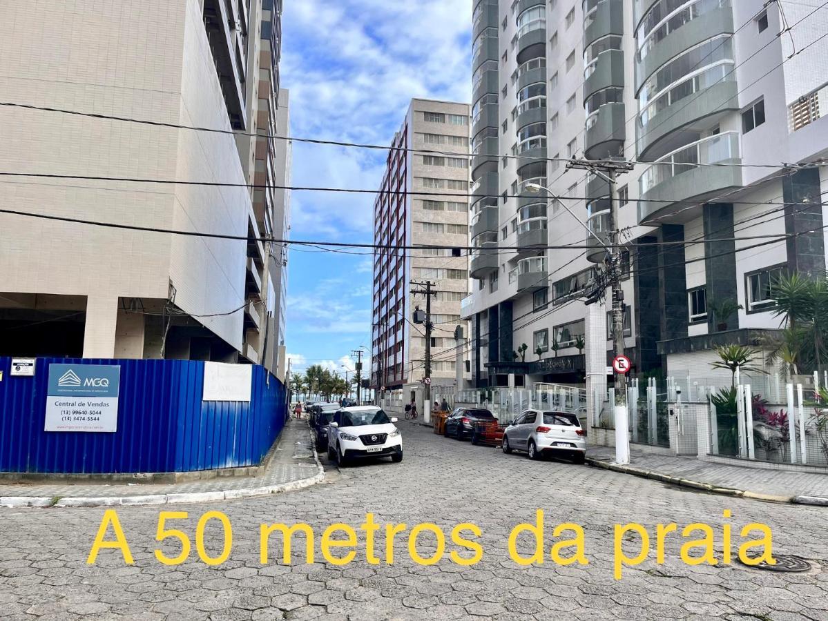 Kit Do Alex - Aviacao - A Uma Esquina Da Praia - Ar Condicionado Praia Grande  Buitenkant foto